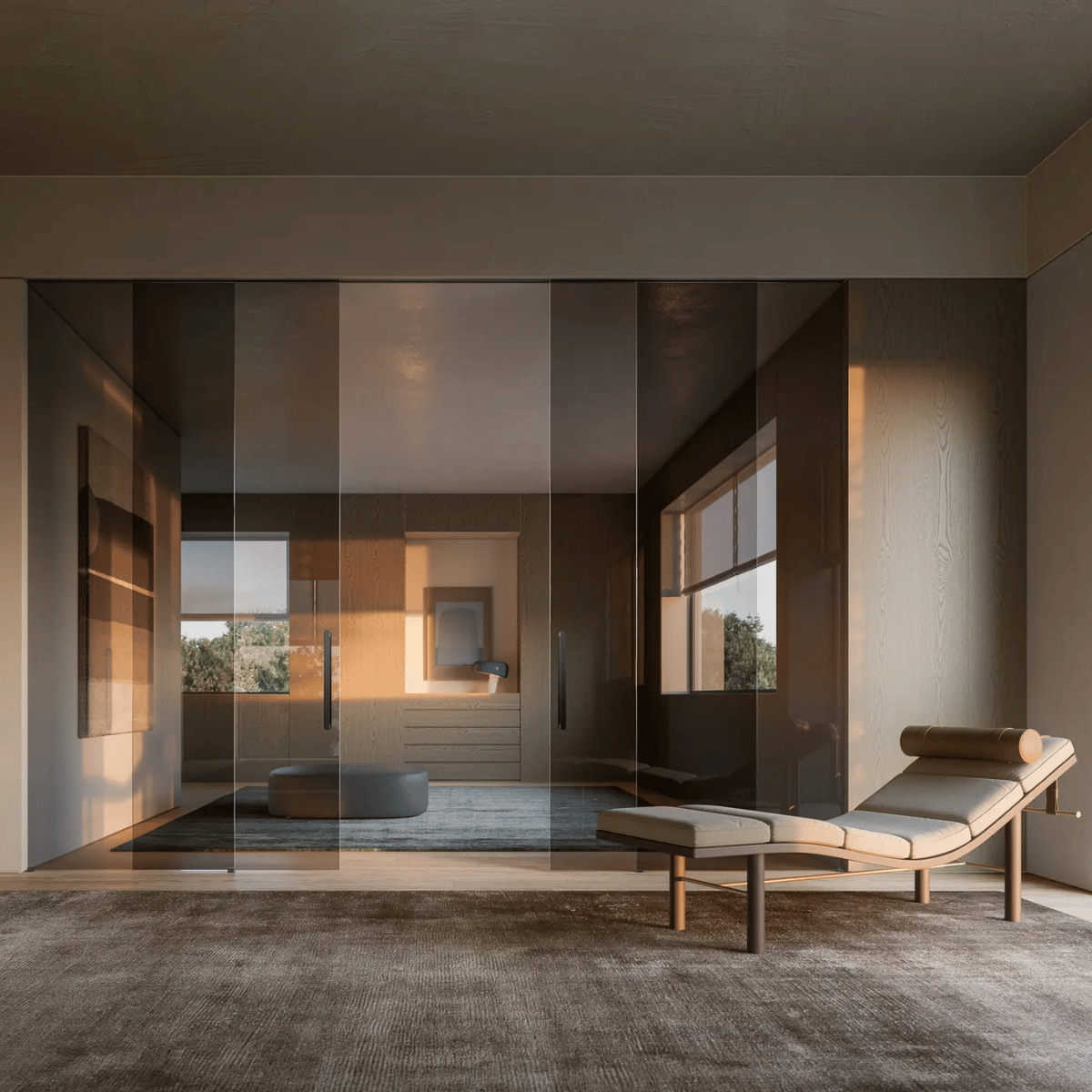interno vetro alluminio henry glass